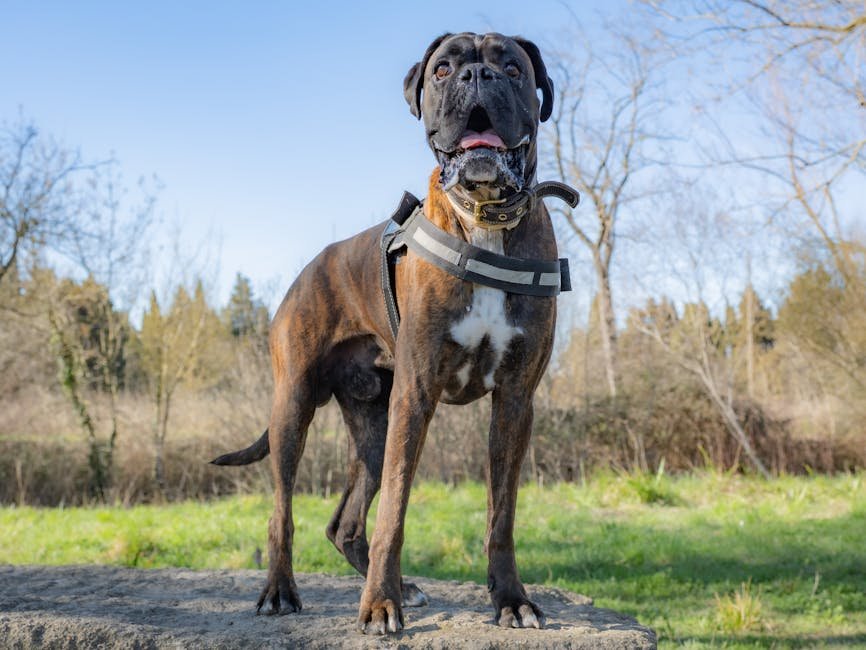 Boxer: The Energetic Guardian (image credits: pexels)