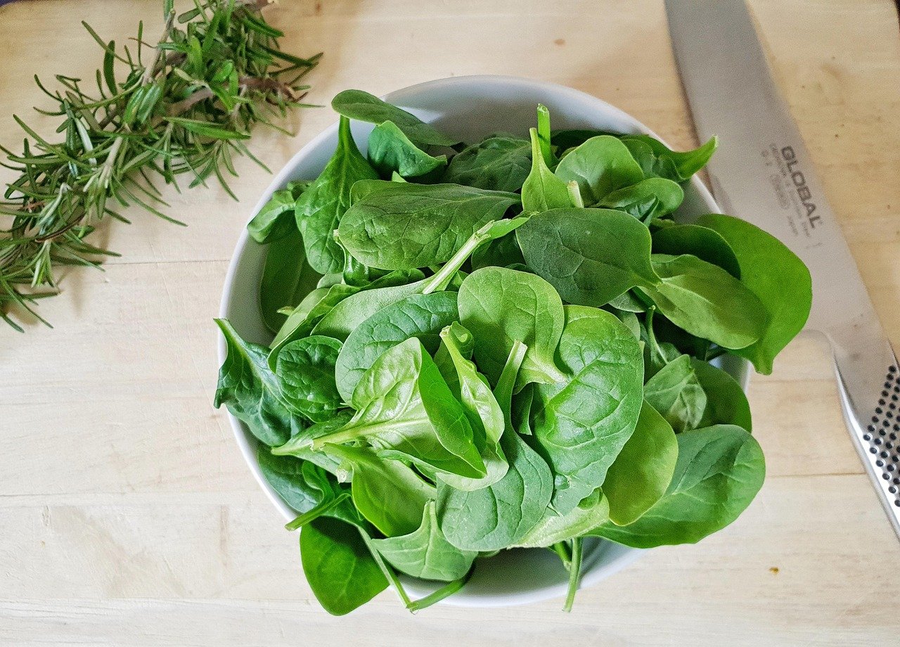 Spinach: Leafy Green Shield (image credits: pixabay)