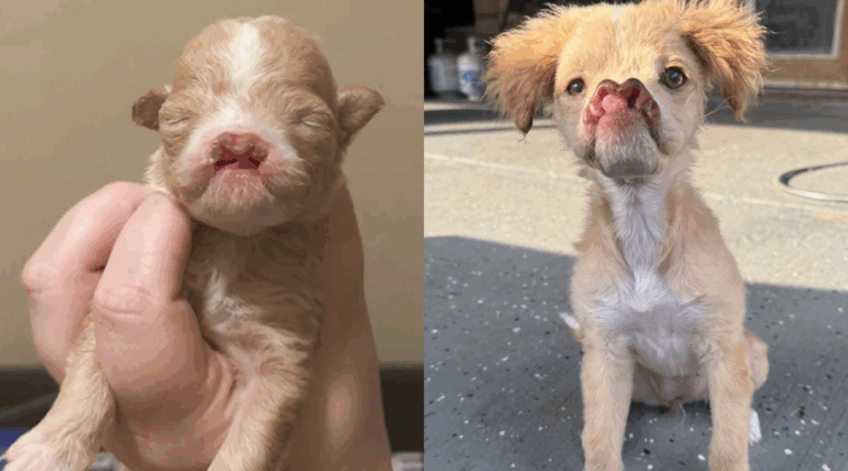 Tiny Puppy With Cleft Palate Searching for Her Forever Family