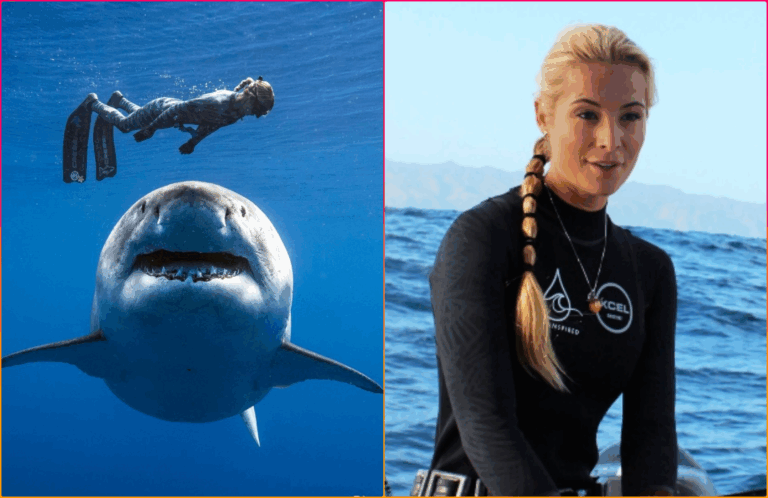 Ocean Ramsey Recalls Her Near Out of Body Experience Swimming with a Great White in Hawaii