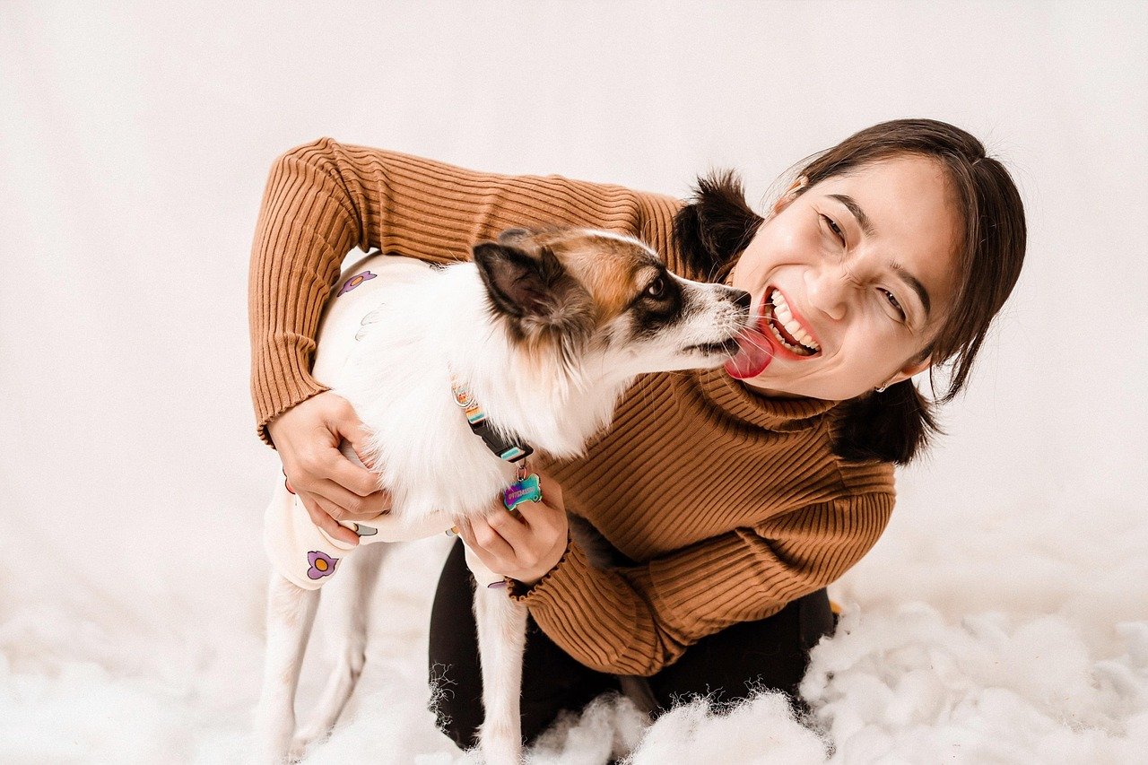 Licking Your Hands or Face: More Than a Kiss (image credits: pixabay)