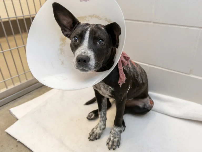 Dog Discovered in 110+ Degree Heat and Several Burns is Rescued to Find Her Forever Home