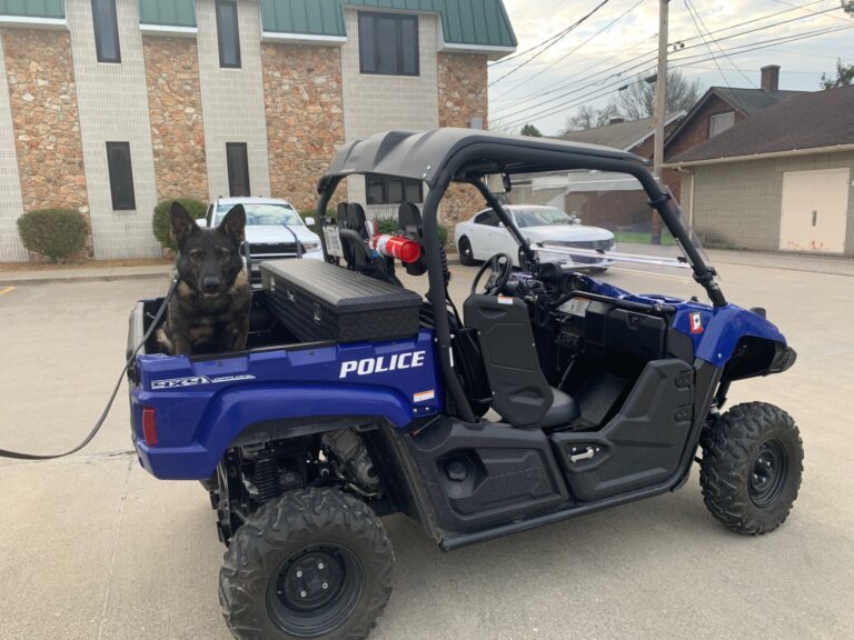 Indiana Police K9 Who Served 7 Years Celebrates Retirement Day With Pile of Tennis Balls