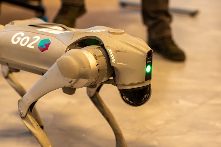 Robot Dogs Are on Patrol at the 2026 World Cup