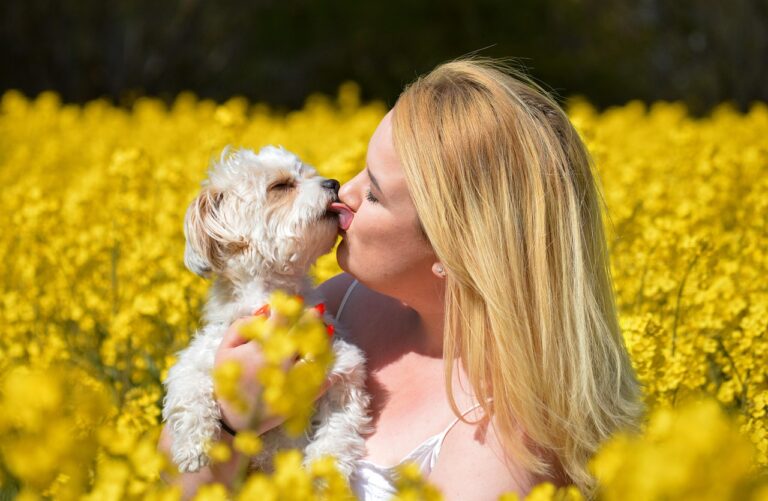 People Who Let Their Dog Lick Their Face Despite Everyone's Judgment Often Grew Up Starved for Physical Affection