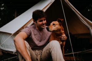 How to Help Your Dog Stay Cool While Camping in The Heat