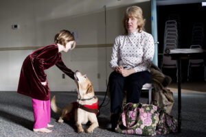 Dogs Who Approach You in a Curved Arc Instead of Straight On Aren't Being Unpredictable - This Curved Approach Is a Recognized Greeting Protocol That Signals Peaceful Intent