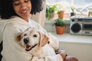 Canine Psychology Says Dogs Who Choose to Lie Near You Without Touching May Still Be Showing Strong Social Attachment